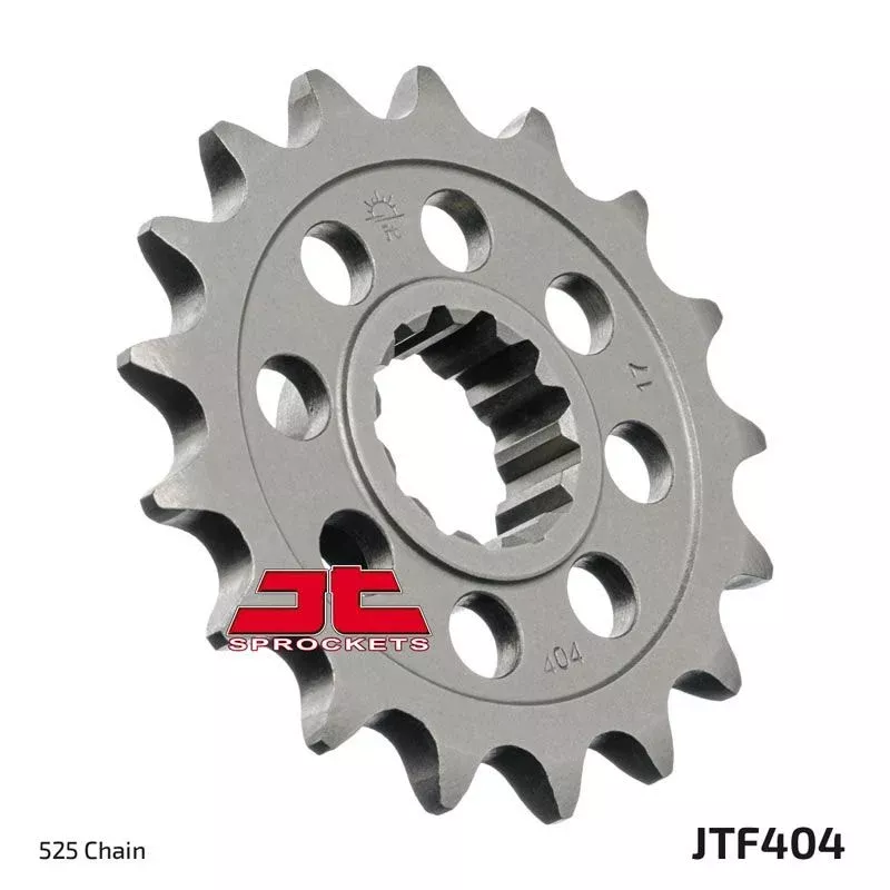 JT Sprockets Front Steel Countershaft Sprocket 17 Tooth 17T 525 Chain For BMW S1000R 2013-2024 JTF404.17