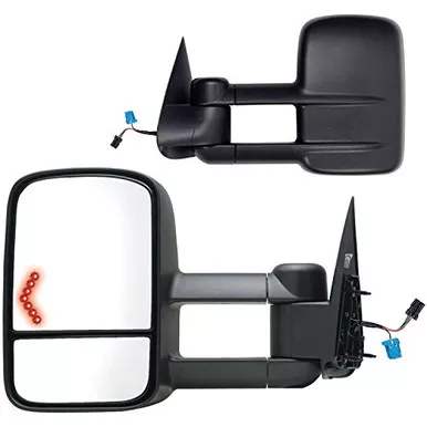 K-Source 62075-76G Towing Mirror Pair for Chevy Silverado 1500 2007-2018