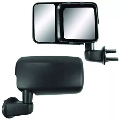 K-Source 80740 Snap & Zap Custom Fit Towing Mirror Pair fits 07-17 Jeep Wrangler