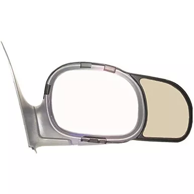 K-Source 81600 Snap-On Towing Mirrors for Ford Lincoln, Black, Standard