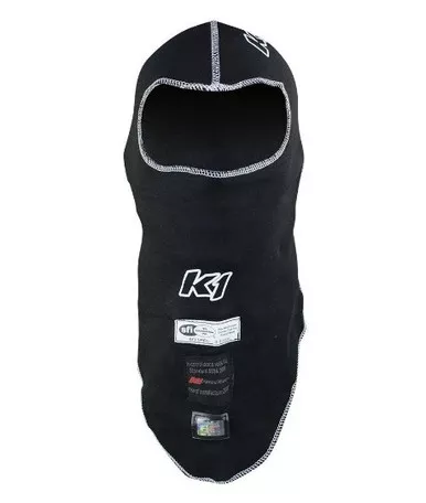 K1 Racegear Balaclava Head Sock Flex Black 26-FHS-N