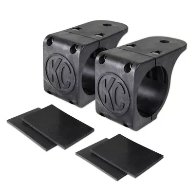 KC HiLiTES 73071 Light Mount Tube Clamp for 1.75″ to 2″ Bar (Pair)