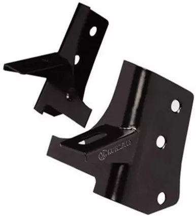 KC HiLiTES 7311 Windshield Hinge Light Mount Brackets for Jeep Wrangler TJ 97-06