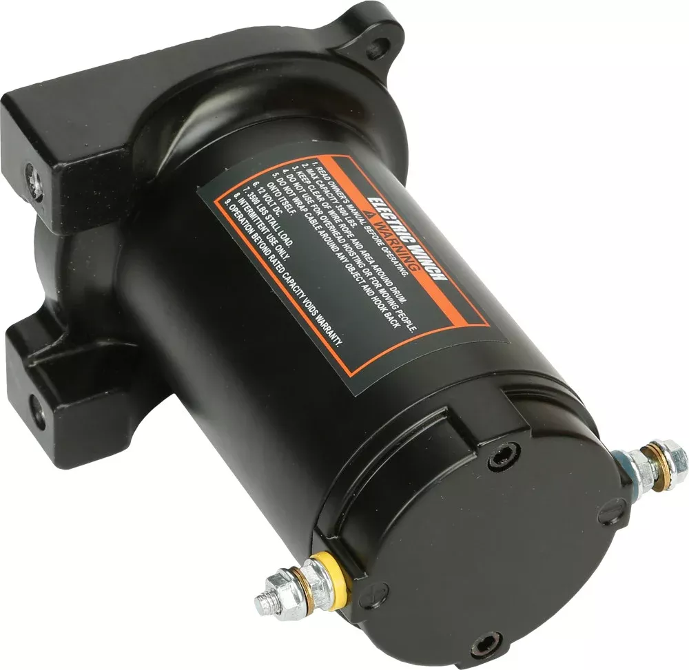 KFI Products Replacement 3500LB Motor Black – MOTOR-35-BL