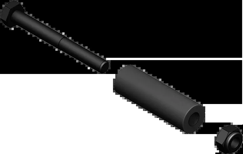 KFI Products Replacement SE Roller Kit Vertical Standard – RK-POM-VS