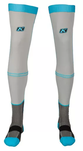 Klim Aggressor 1.0 Monument Gray Knee Brace Sock