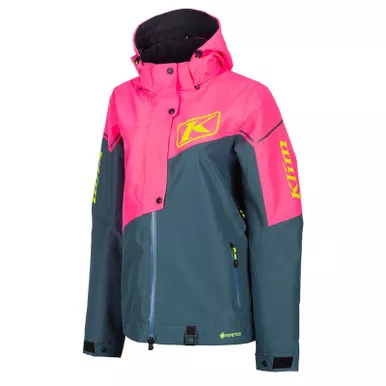 Klim Alpine Petrol Knockout Pink Jacket