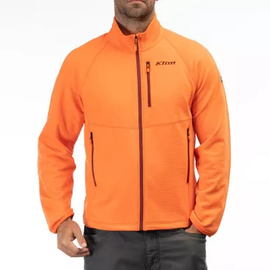 Klim Highline Red Orange Cabernet Jacket