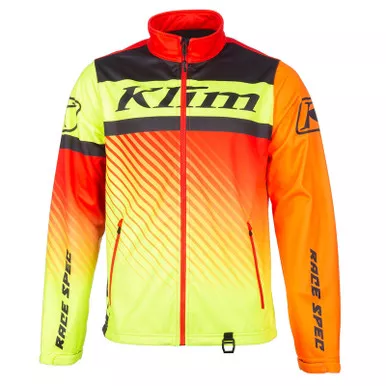 Klim Revolt Fiery Red Hi-Vis Jacket
