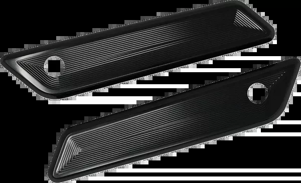 Kodlin USA Saddlebag Latch Covers – Gloss Black – Vektor – FLH/FLT ’23-’26
