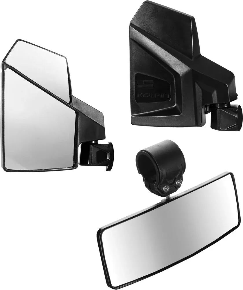 Kolpin UTV Side AND Rear Mirror Combo - 98312