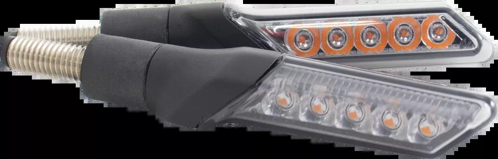 Koso North America LED Sequential Turn Signal Smoke - HE044000
