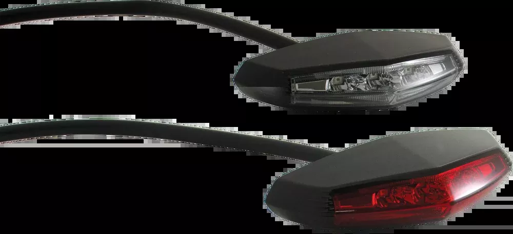 Koso North America LED Tail Brake Light RED Lens – HB031000