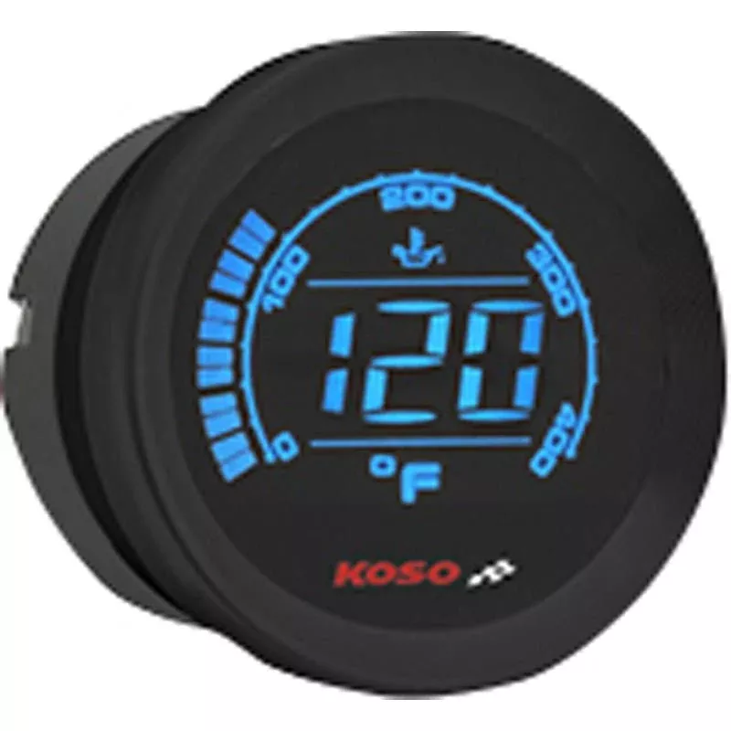 Koso North America Oil Temperature Meter For Harley-Davidson