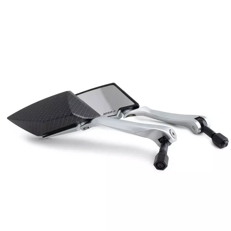 Koso North America TT Mirror Carbon Look