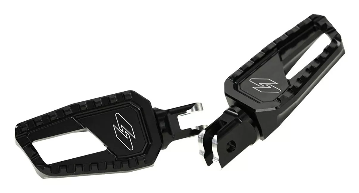 Kraus Apex Edge Driver Foot Pegs For Harley Softail 2018-2026