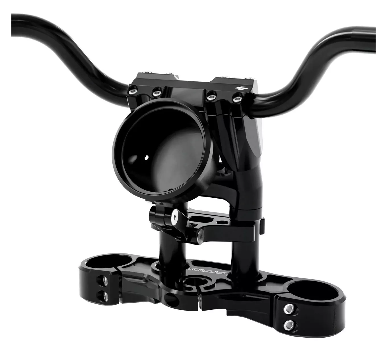 Kraus Bully S Pro Handlebar Kit With Billet Top Tree For Harley Low Rider S 2022-2024