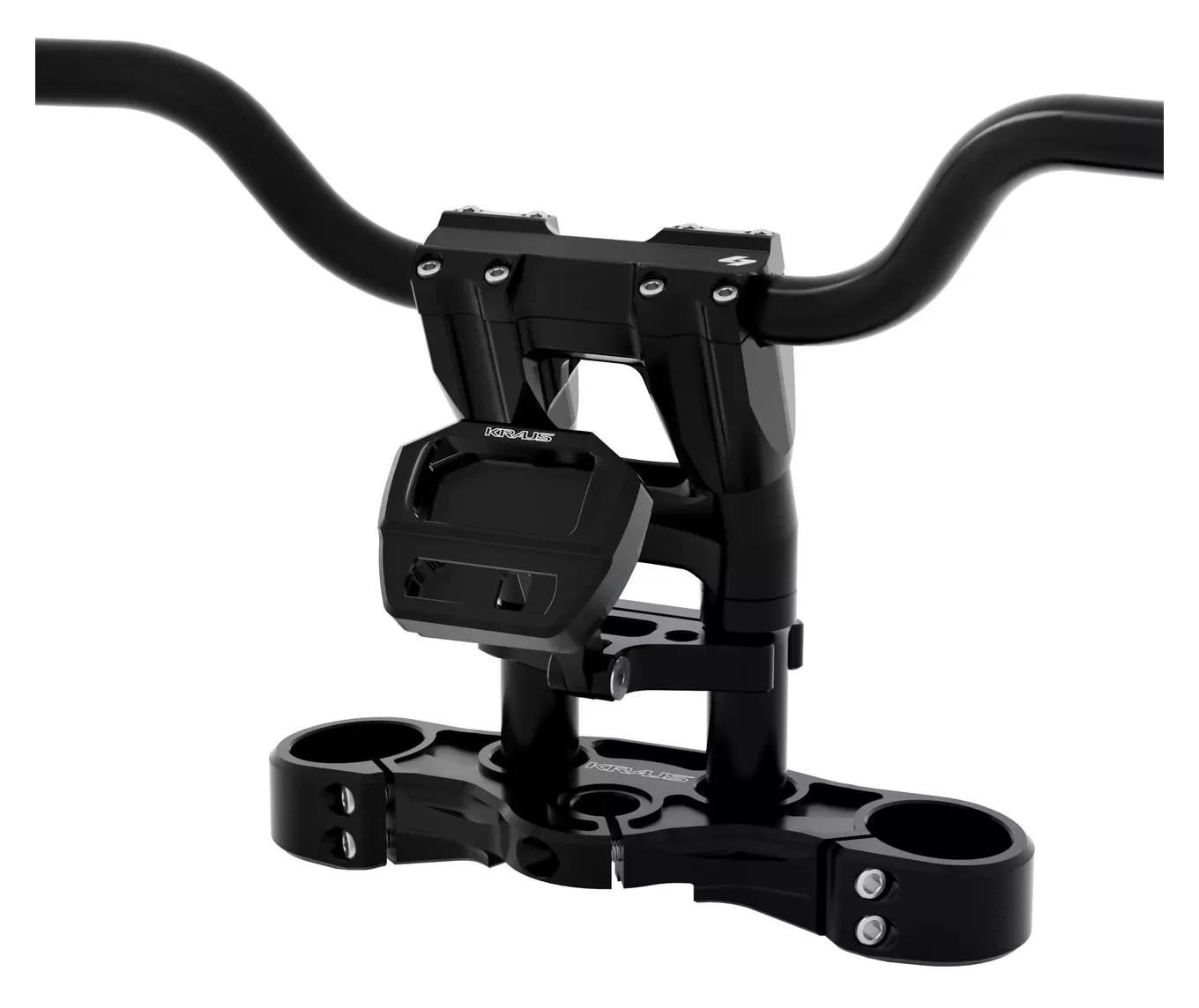 Kraus Bully ST Pro Handlebar Kit With Billet Top Tree For Harley Low Rider ST 2022-2024