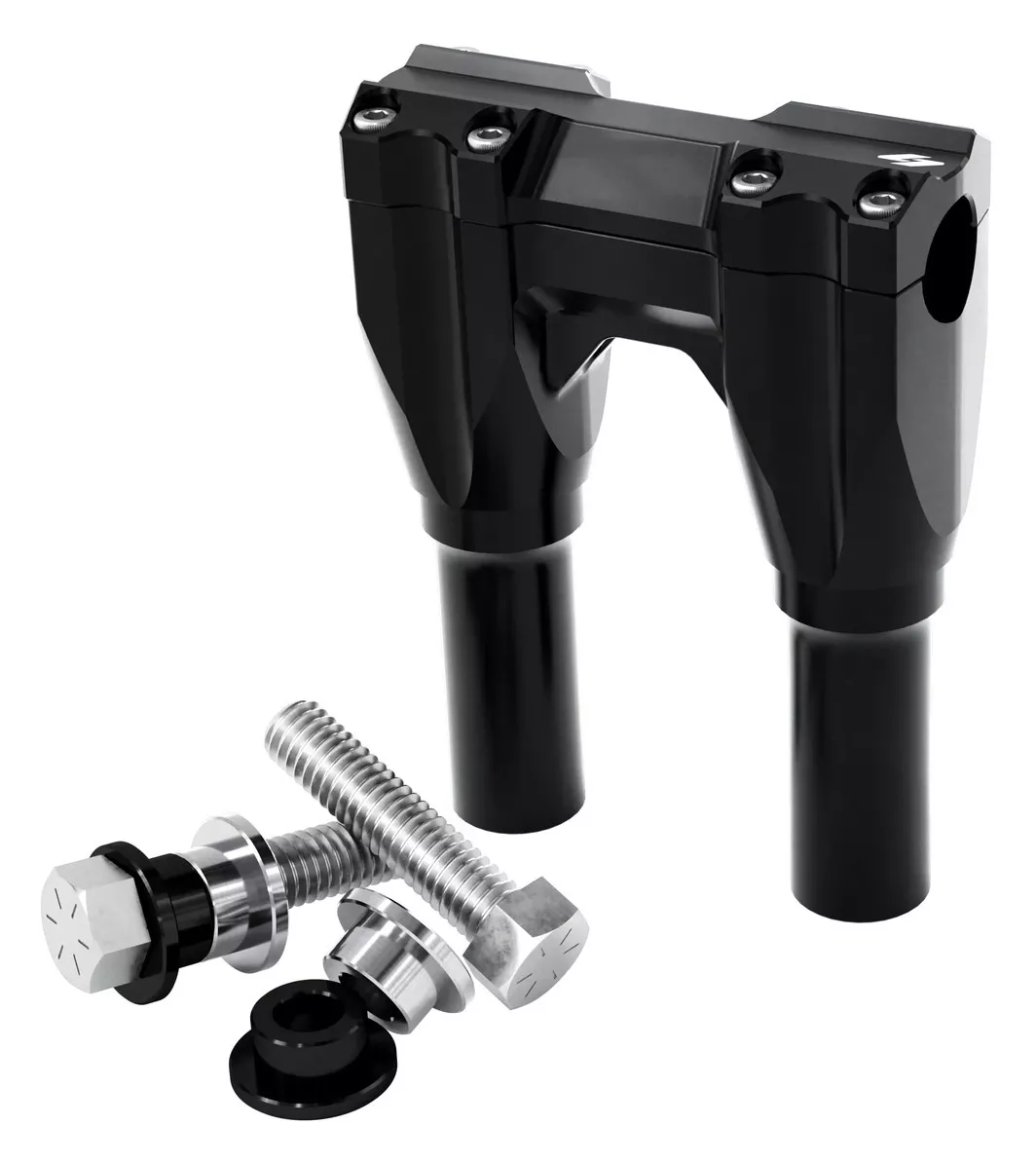 Kraus Isolated Straight Risers For Harley 1973-2017