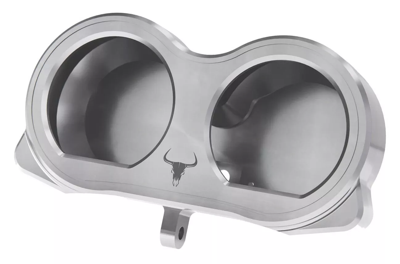 Kraus Sandoval Dead Head Gauge Bezel For Harley Road Glide 2015-2025