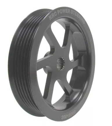 KRC 4.2in 6-Rib Alum P/S Pump Pulley KRC 20015000