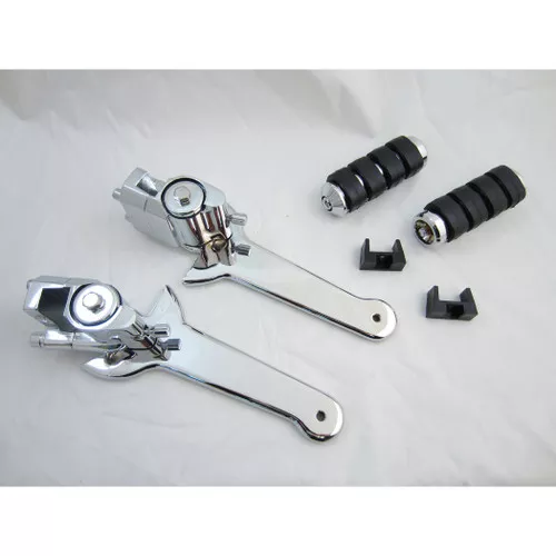 Kuryakyn Adjustable Passenger Pegs – Chrome (7926)