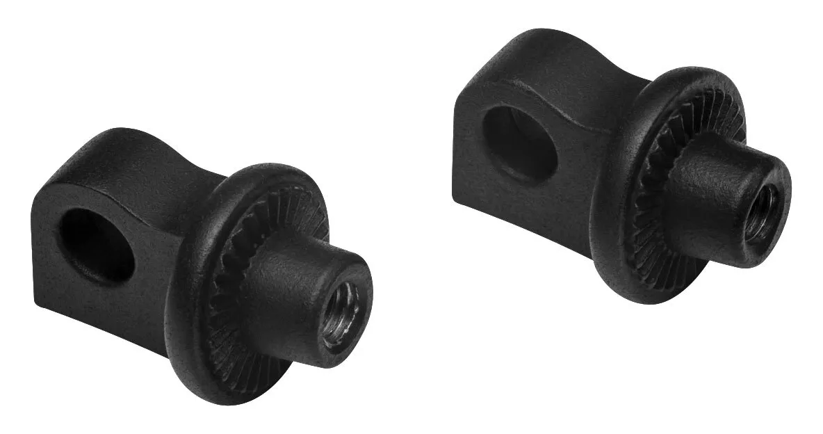 Kuryakyn Adjustable Stop Splined Peg Adapter For Harley Male Mount