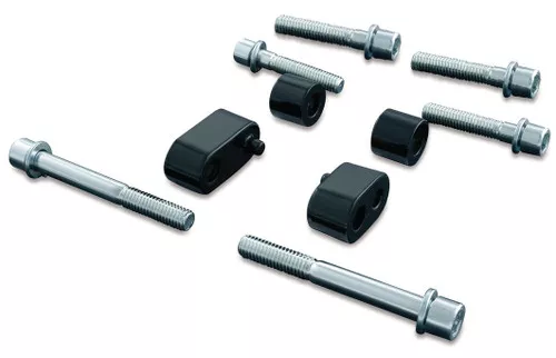 Kuryakyn Black Floorboard Spacers for ’09-21 Harley Touring (7509)