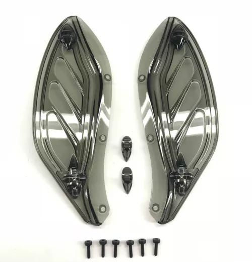 Kuryakyn Dragon Wing Air Deflectors Smoke (1108)