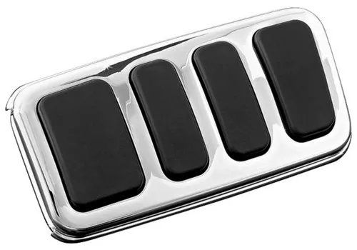 Kuryakyn Extended Rear Brake Pedal Pad – Chrome (4456)