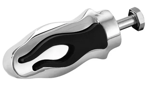 Kuryakyn Flamin’ Chrome/Black Footpeg Shifter Peg (4418)