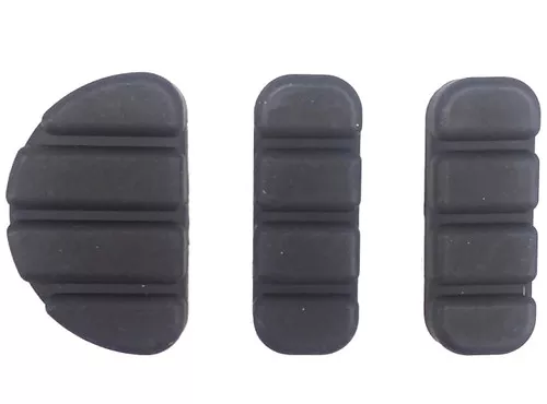 Kuryakyn ISO Peg Brake Pedal Rubber Pads – FXST (8081)