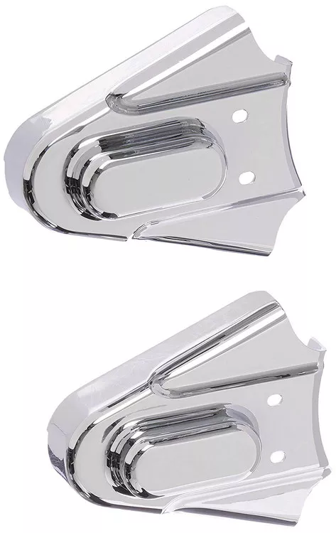 Kuryakyn Phantom Chrome Rear Axle Covers (8200)
