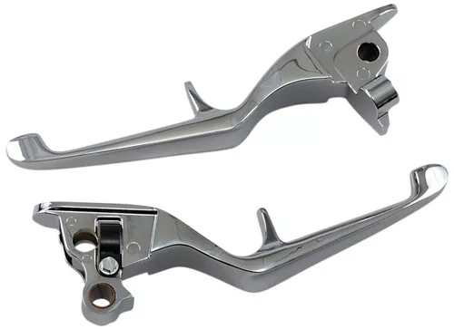 Kuryakyn Trigger Chrome Brake & Clutch Lever Set (1056)