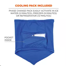 L/XL BLUE COOLING NECK