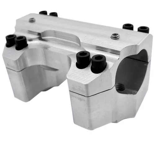 LA Choppers Handlebar Clamp Set for 1.5″ O.D. Bars (LA-7425-01)