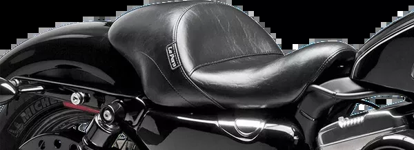 Le Pera Aviator Up Front Solo Seat – Smooth – Black – XL ’04-’22