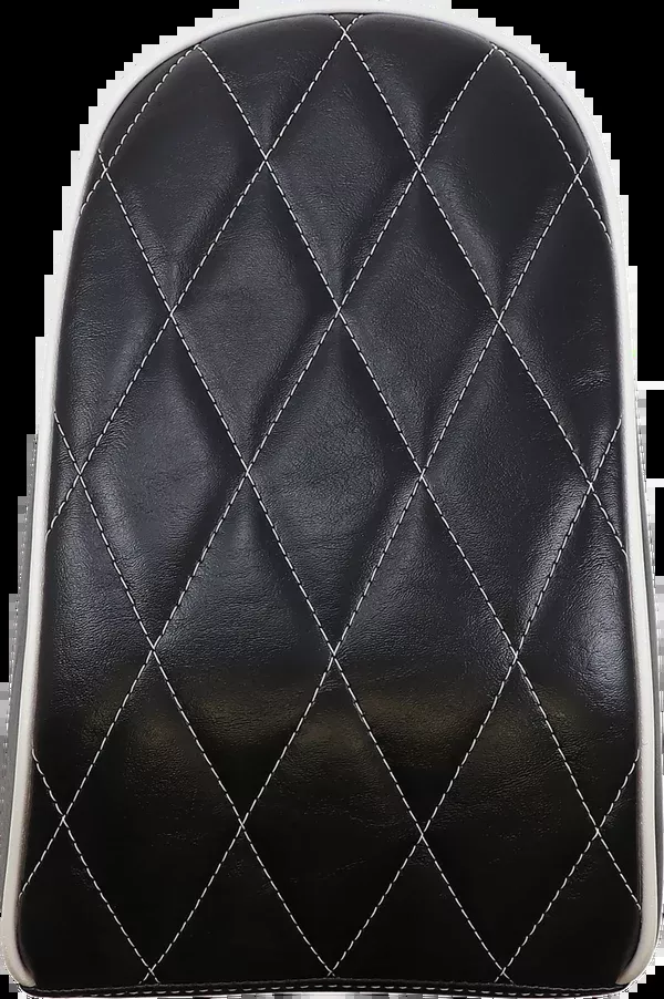 Le Pera Bare Bones Pillion Pad – Diamond – Black W/ White Stitch – FLFB/S ’18-’25