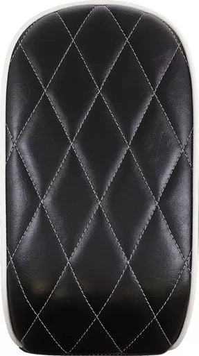 Le Pera Bare Bones Pillion Pad White Diamond Black FL/FX ’18-’22 – LY-007PDMWTP
