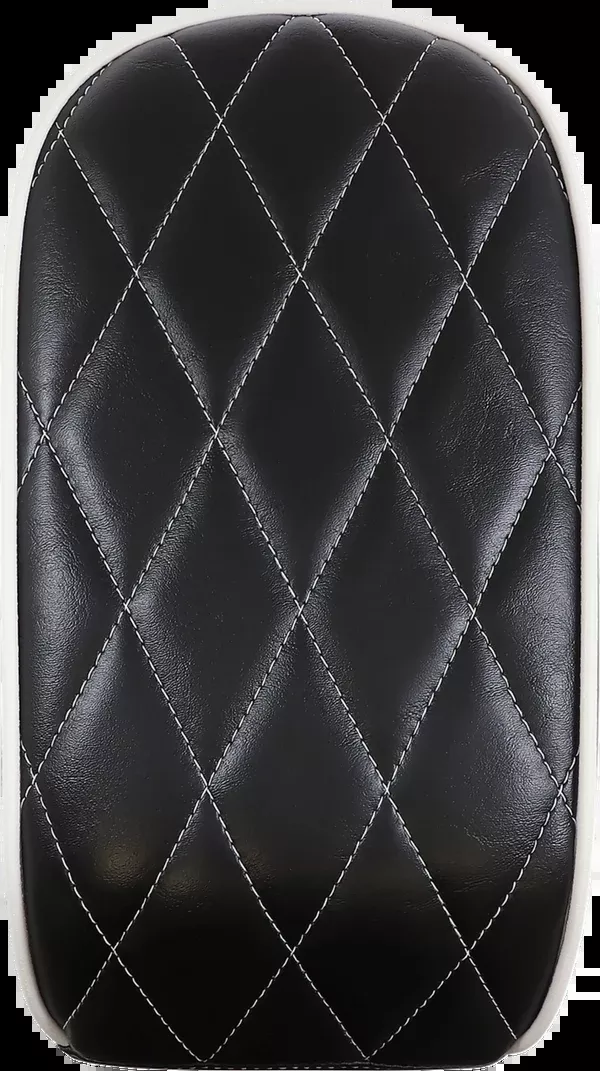 Le Pera Bare Bones Pillion Pad – White Diamond – Black – FL/FX ’18-’24