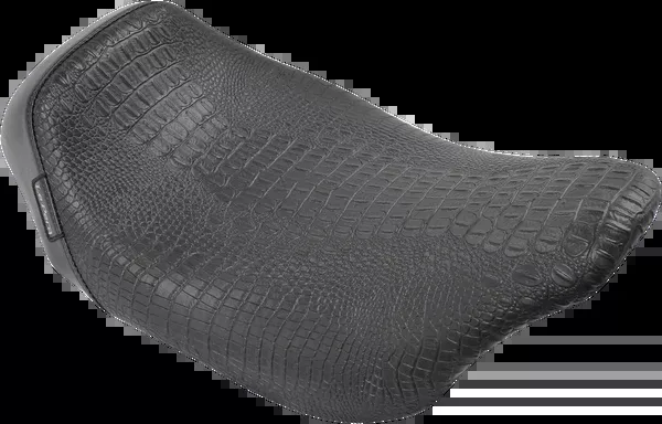 Le Pera Bare Bones Solo Seat – Croc – Black – FL ’08-’23