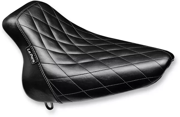 Le Pera Bare Bones Solo Seat – Diamond Stitch – Black – Softail ’00-’07