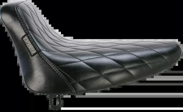 Le Pera Bare Bones Solo Seat – Diamond Stitch – Black – Softail ’84-’99