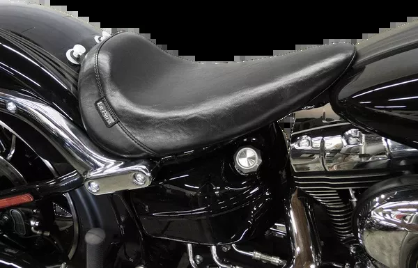 Le Pera Bare Bones Solo Seat - Smooth - Black - FXSB '13-'17