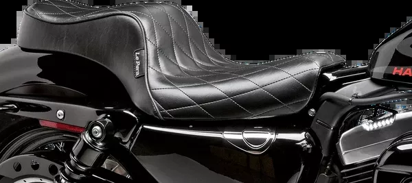 Le Pera Cherokee Seat – Diamond – Black – XL ’04-’22