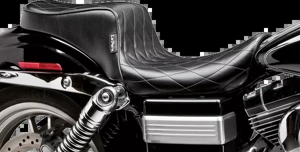Le Pera Cherokee Seat – Diamond Pleated – Black – FXDWG ’96-’03