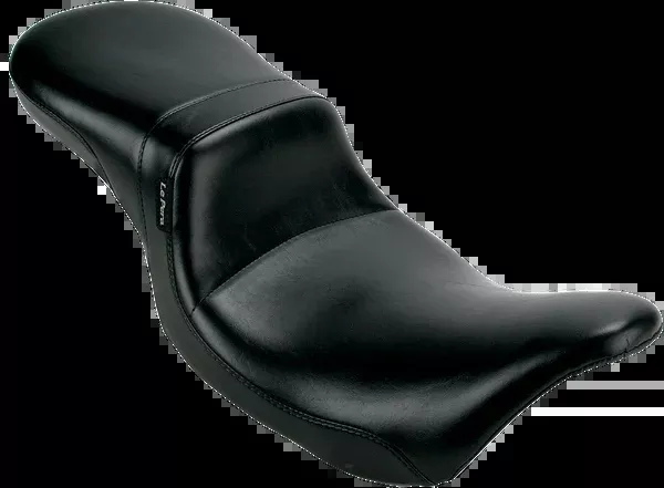 Le Pera Daytona 2-Up Seat – Without Backrest – Smooth – Black – FL ’08-’25