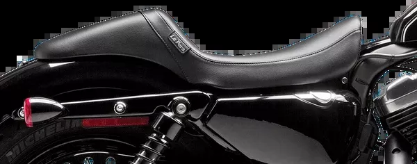 Le Pera Daytona Sport Daddy Long Legs Seat – Smooth – Black – XL ’04-’22