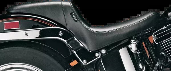 Le Pera Daytona Sport Seat - Smooth - Black - Softail '84-'99