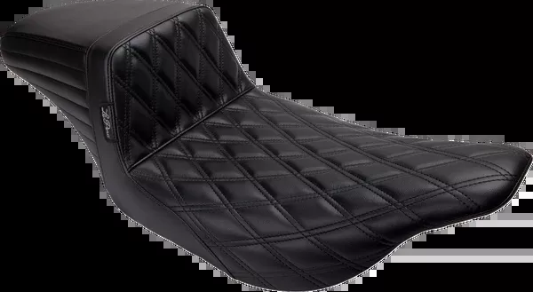 Le Pera Kickflip Seat - Double Diamond - Black - FL '97-'07